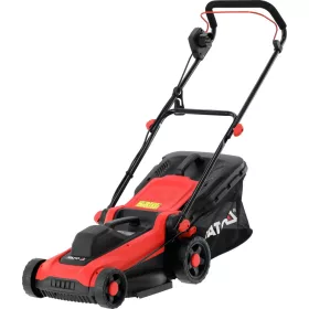   YATO Elektromos fűnyíró 1500 W, 360 mm vágásszélesség, 40 literes fűgyűjtővel, 6 fokozatú magasságállítással (YT-851991)