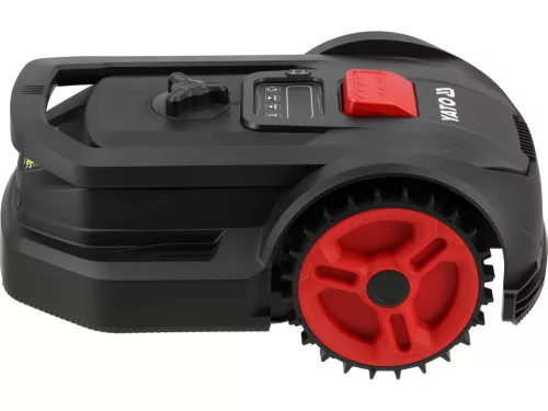 YATO Akkus robotfűnyíró otthoni gyepfelületek automatikus nyírásához 300 m²-ig, 20 V  (YT-852090)
