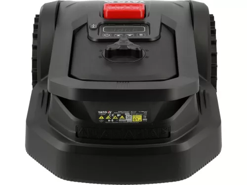 YATO Akkus robotfűnyíró otthoni gyepfelületek automatikus nyírásához 300 m²-ig, 20 V  (YT-852090)
