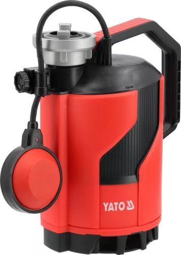YATO Árvízvédelmi szivattyúkészlet merülőszivattyúval, 750 W, 12 000 l/óra, 10 m tömlővel (YT-85323)