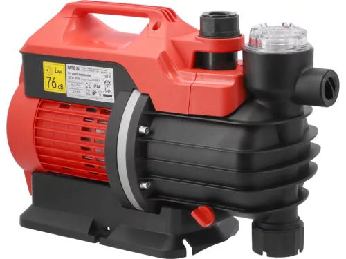 YATO Kerti szivattyú ( hidrofor )  szűrővel 1300 Watt  (YT-85364)