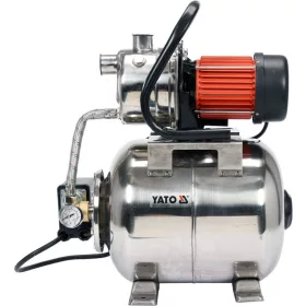   YATO Elektromos házi vízmű szivattyú Inox hidrofor tartállyal 1200 W  (YT-85370)