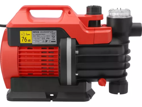 YATO Kerti szivattyú ( hidrofor )  szűrővel, 1300 watt  (YT-85372)