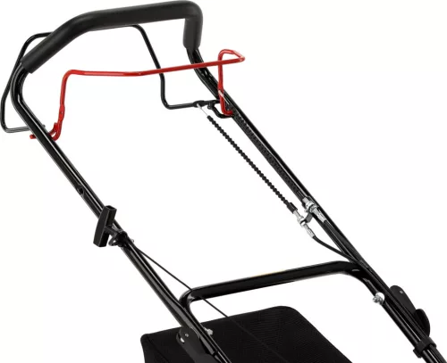 YATO Önjáró benzines fűnyíró Loncin motorral, 139 cm³, 46 cm vágásszélesség, 60 literes fűgyűjtővel (YT-85502)