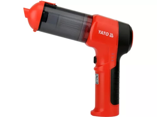 YATO Akkus autóporszívó és fúvó 2 az 1-ben, 100 W, 15 kPa, USB-C töltéssel (YT-85686)
