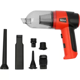   YATO Vezeték nélküli autós porszívó, mini kompresszor 7,4V,  készlet (YT-85687)