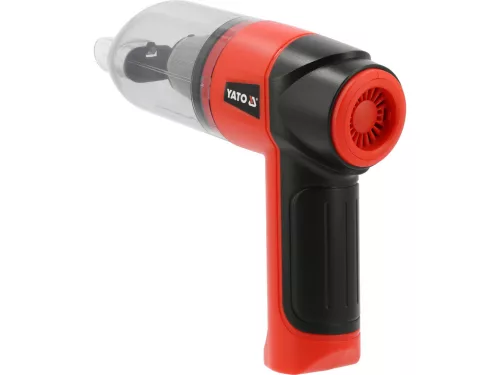 YATO Vezeték nélküli autós porszívó, mini kompresszor 7,4V,  készlet (YT-85687)
