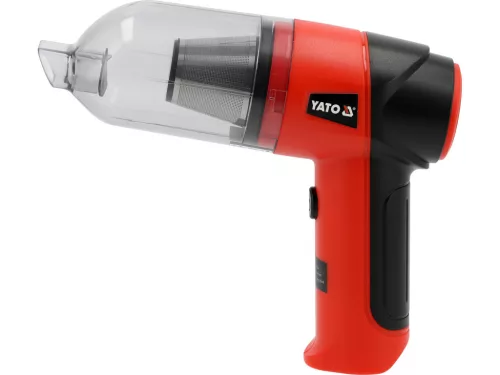 YATO Vezeték nélküli autós porszívó, mini kompresszor 7,4V,  készlet (YT-85687)