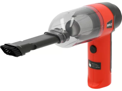 YATO Vezeték nélküli autós porszívó, mini kompresszor 7,4V,  készlet (YT-85687)