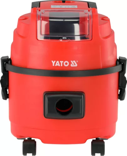 YATO Műhelyporszívó akkus 18 V, száraz-nedves, 15 liter, 17 kPa, akkumulátor és töltő nélkül (YT-85691)