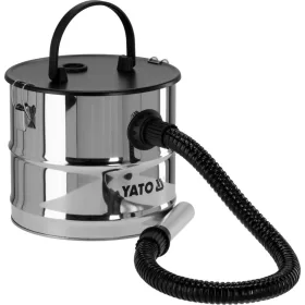   YATO Hamu- és porleválasztó tartály porszívóhoz, 18 liter, 1 m hőálló tömlővel (YT-85706)