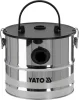 YATO Hamu- és porleválasztó tartály porszívóhoz, 18 liter, 1 m hőálló tömlővel (YT-85706)