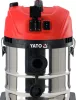 YATO Ipari porszívó száraz-nedves porszívózáshoz, szűrőrázóval és gépcsatlakozóval, 1400 W, 20 liter, 17 kPa (YT-85719)
