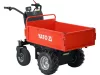 YATO Dömper elektromos hajtással, 500 kg teherbírás, 1000 W, 48 V 32 Ah (YT-86120)
