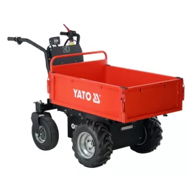   YATO Dömper elektromos hajtással, 500 kg teherbírás, 1000 W, 48 V 32 Ah (YT-86120)