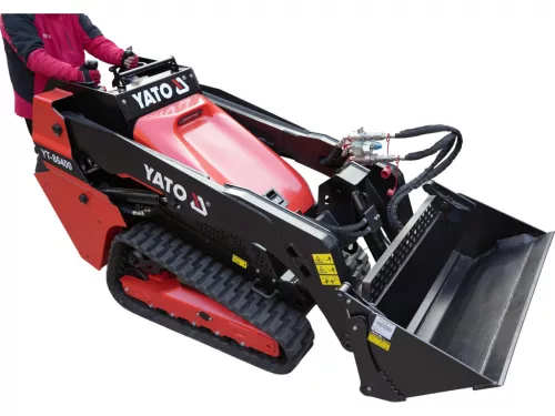 YATO Lánctalpas (Kubota D1105 motor) markológép, ( 33 különböző cserélhető adapterekkel funkció bővíthető)  (YT-86400)