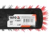YATO Utcai seprűfej 300 mm, PET/PVC sörtékkel, kültéri takarításhoz (YT-86857)