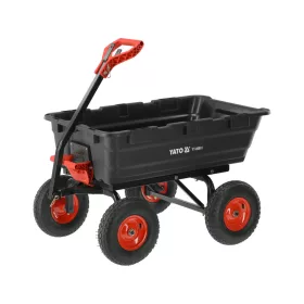   YATO Kerti kocsi billenő funkcióval XXL 550KG-OS 13"-OS KEREKEKKEL (YT-86961)