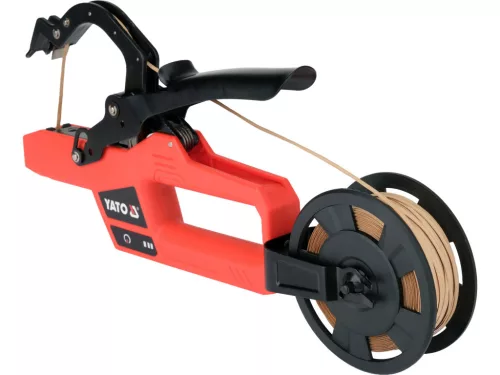 YATO Növénykötöző gép akkus kivitelben, 45 mm-ig, 3,7 V 2,5 Ah, akár 600 kötés/töltés (YT-87040)