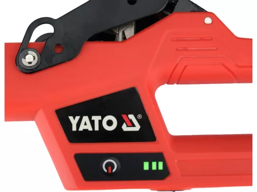 YATO Növénykötöző gép akkus kivitelben, 45 mm-ig, 3,7 V 2,5 Ah, akár 600 kötés/töltés (YT-87040)
