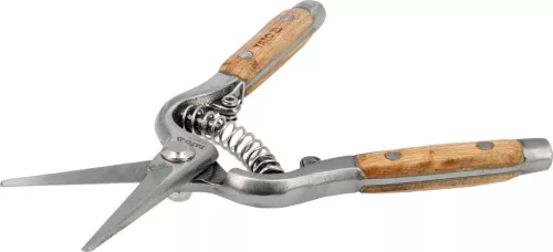 YATO Metszőolló gyümölcskezdemények és fiatal hajtások precíz vágásához, 200 mm, 12 mm, kovácsolt pengékkel (YT-88179)