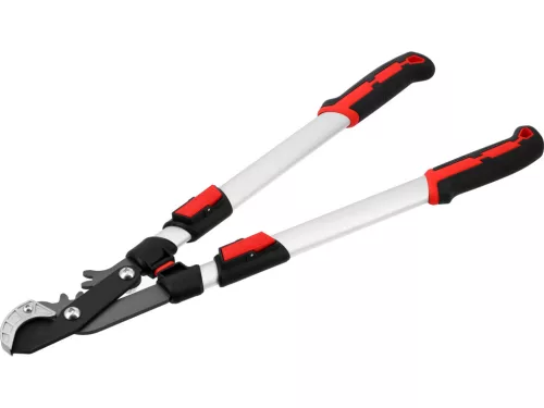 YATO teleszkópos kovácsolt alumínium ágvágó olló, racsnis,  660-910 mm  (YT-88294)