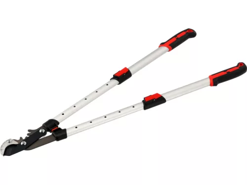 YATO teleszkópos kovácsolt alumínium ágvágó olló, racsnis,  660-910 mm  (YT-88294)