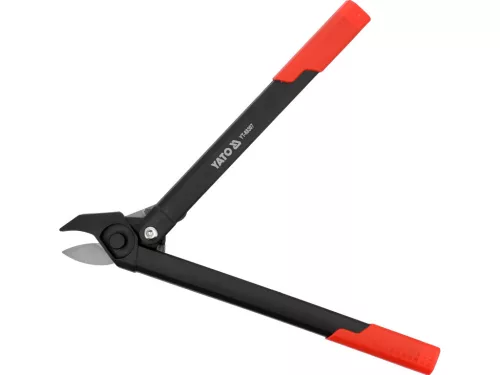 YATO Sövénynyíró olló 480 mm, áttételes erőrásegítéssel, üvegszálas nylon markolattal (YT-88307)