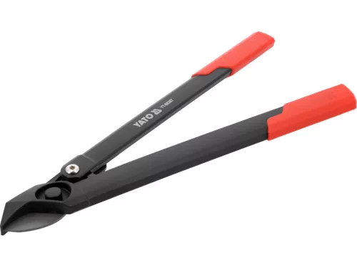 YATO Sövénynyíró olló 480 mm, áttételes erőrásegítéssel, üvegszálas nylon markolattal (YT-88307)