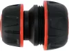 YATO Tömlőjavító toldó 1/2”–3/4” locsolótömlőhöz, univerzális ABS-PP-TPR kivitel (YT-89016)
