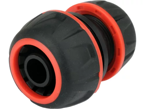 YATO Tömlőjavító toldó 1/2”–3/4” locsolótömlőhöz, univerzális ABS-PP-TPR kivitel (YT-89016)