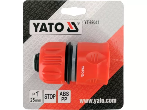 YATO Locsolótömlő gyorscsatlakozó stop funkcióval 1" (YT-89041)
