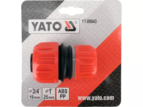 YATO Locsolótömlő csatlakozó-toldó 1"-3/4" (YT-89080 (YT-89043) (YT-89043)