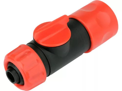YATO Szelepes gyorscsatlakozó 1/2” locsolótömlőhöz, átfolyásszabályzással (YT-89077)