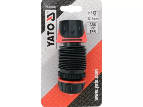 YATO Locsolótömlő gyorscsatlakozó hajlítható 1/2" (YT-89080