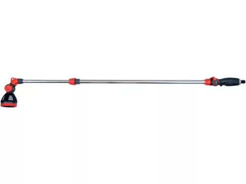 YATO Locsoló öntöző pisztoly, 8 funkciós szórás, hosszított teleszkópos, 95-140 cm (YT-89611)