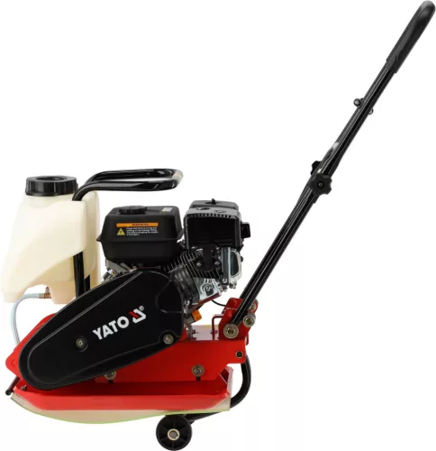 YATO Lapvibrátor / talajtömörítő 13 kN, 540 × 420 mm, Loncin G200F motorral, 88 kg (YT-90303)