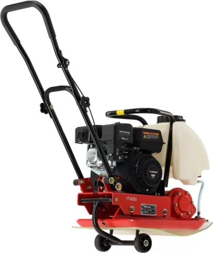 YATO Lapvibrátor / talajtömörítő 13 kN, 540 × 420 mm, Loncin G200F motorral, 88 kg (YT-90303)