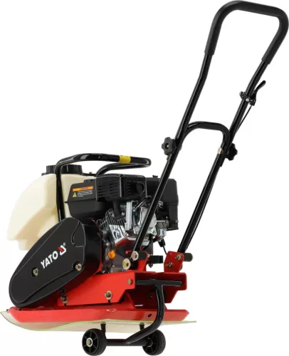 YATO Lapvibrátor / talajtömörítő 13 kN, 540 × 420 mm, Loncin G200F motorral, 88 kg (YT-90303)