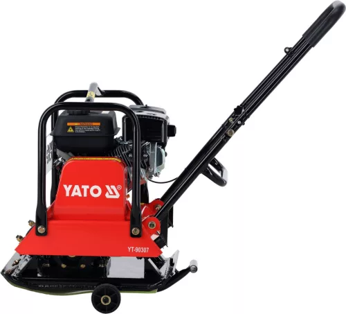 YATO Lapvibrátor egyirányú kivitelben, Loncin G200F benzinmotorral, 20 kN, 550 × 440 mm (YT-90307)