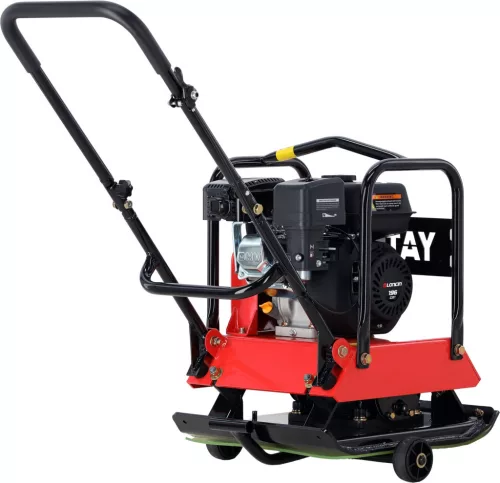 YATO Lapvibrátor egyirányú kivitelben, Loncin G200F benzinmotorral, 20 kN, 550 × 440 mm (YT-90307)