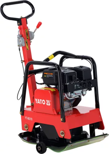 YATO Lapvibrátor irányváltós kivitelben, Loncin G200F benzinmotorral, 28 kN, 630 × 400 mm (YT-90310)
