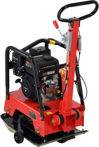 YATO Lapvibrátor irányváltós kivitelben, Loncin G200F benzinmotorral, 28 kN, 630 × 400 mm (YT-90310)
