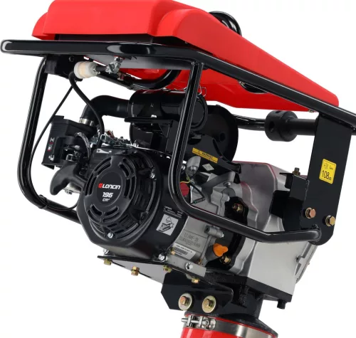 YATO Döngölőbéka / vibrációs döngölő 10 kN, Loncin 196 cm³ motorral, 80 kg (YT-90337)