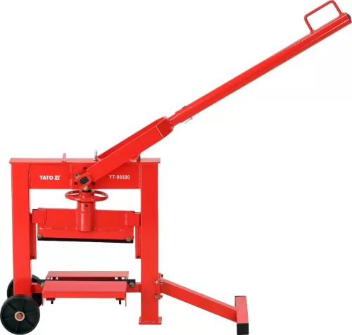 YATO Térkőroppantó kézi karos kivitelben, 320 mm-es edzett késsel, max. 140 mm vágásmagasság (YT-90500)