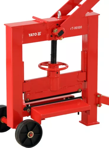 YATO Térkőroppantó kézi karos kivitelben, 320 mm-es edzett késsel, max. 140 mm vágásmagasság (YT-90500)