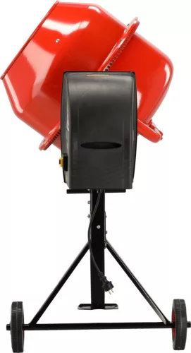 YATO Betonkeverő 140 liter, 650 W, öntöttvas fogaskoszorúval (YT-90601)